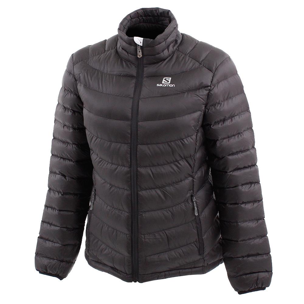 Salomon AGENTA JKT W Chaquetas Mujer - Negras - Colombia (80629-BSJO)